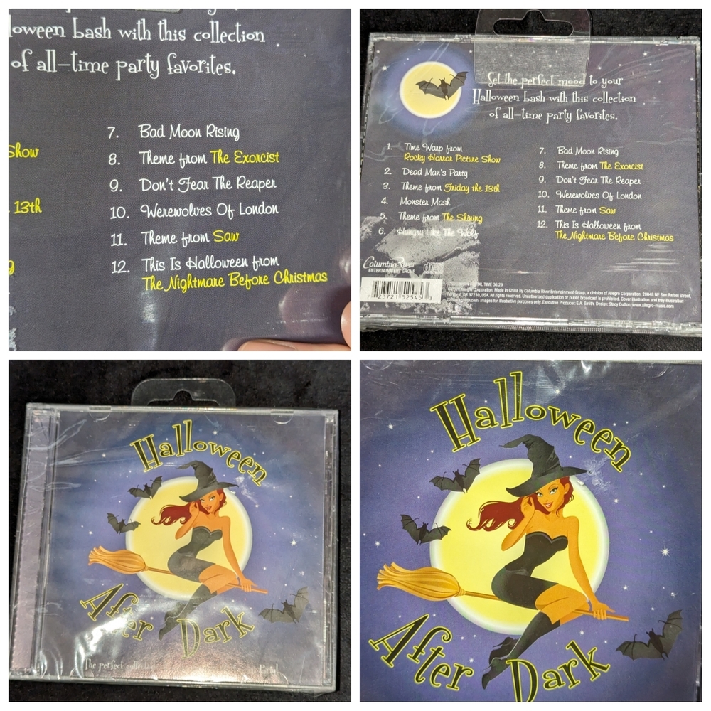 Halloween after dark cd nwt